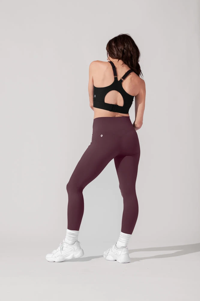 Supersculpt™ Leggings With Pockets (Pet Hair Resistant) - Pecan 4 Supersculpt™ Leggings With Pockets (Pet Hair Resistant) - Pecan - Image 4