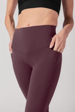 Supersculpt™ Leggings With Pockets (Pet Hair Resistant) - Pecan 8 Supersculpt™ Leggings With Pockets (Pet Hair Resistant) - Pecan -Popflex Store OPF1512 Edit