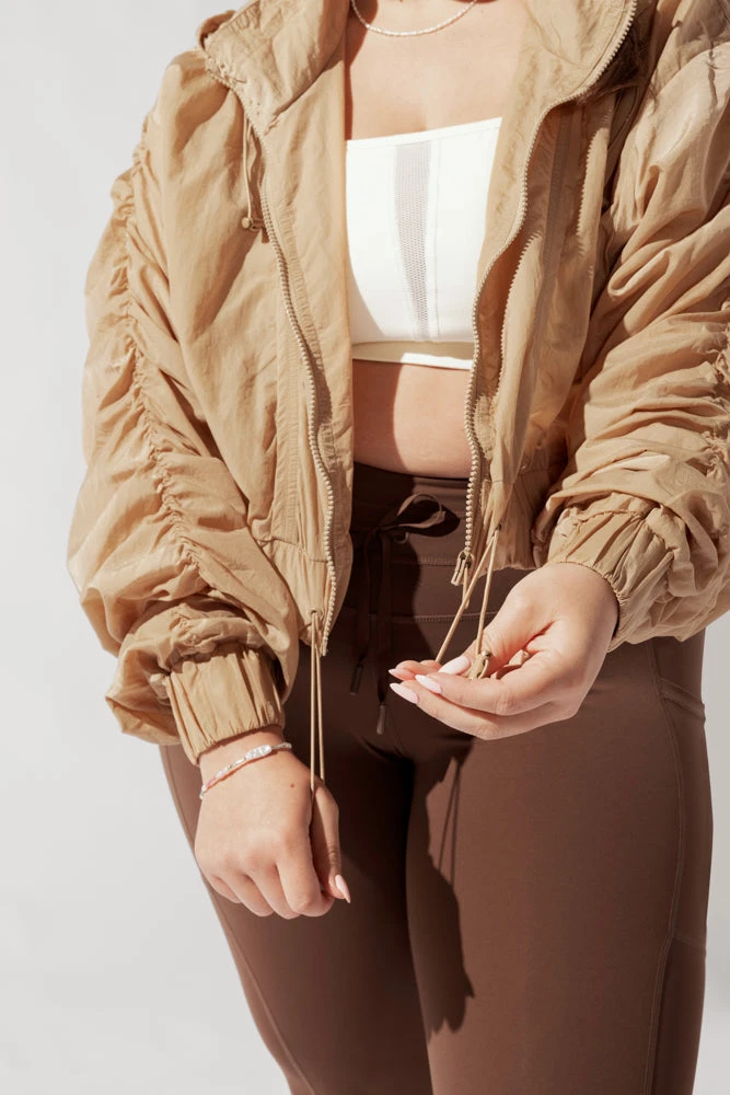 Whimsical Breeze Windbreaker - Desert Sand 7 Whimsical Breeze Windbreaker - Desert Sand - Image 7