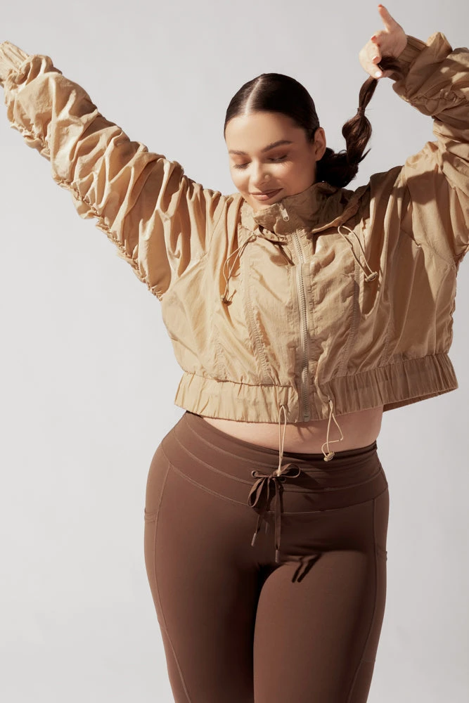 Whimsical Breeze Windbreaker - Desert Sand 5 Whimsical Breeze Windbreaker - Desert Sand - Image 5