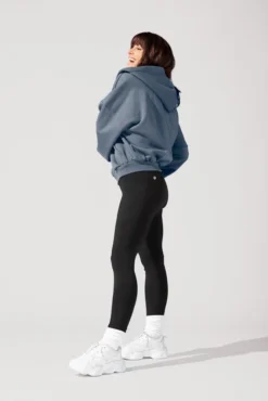 Zip Cloud Hoodie - Denim Blue 11 Zip Cloud Hoodie - Denim Blue -Popflex Store OPF1803 Edit