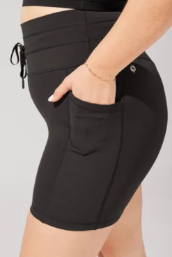 Cargo Biker Short - Black -Popflex Store OPF1879 d3ba3775 269f 406c 8e5b 77493101cb3d