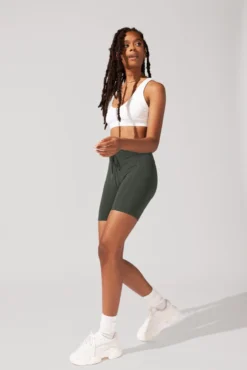 Cargo Biker Short With Pockets (Pet Hair Resistant) - Forestwood -Popflex Store OPF2264