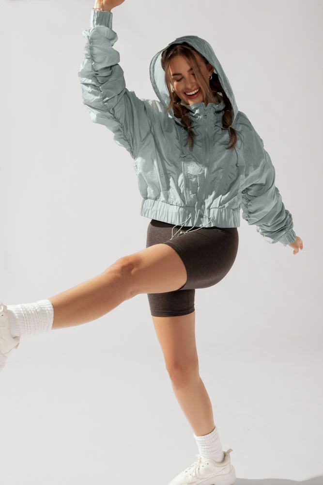 Whimsical Breeze Windbreaker - Blue Ice 2 Whimsical Breeze Windbreaker - Blue Ice - Image 2