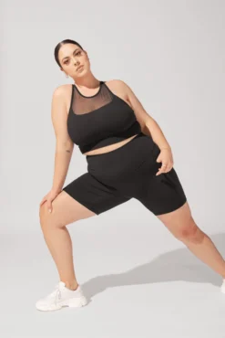 Celeste Mesh Crop Bralette - Black -Popflex Store OPF2357 Edit c74f81a3 12ca 4970 8528 fab1b51ca773