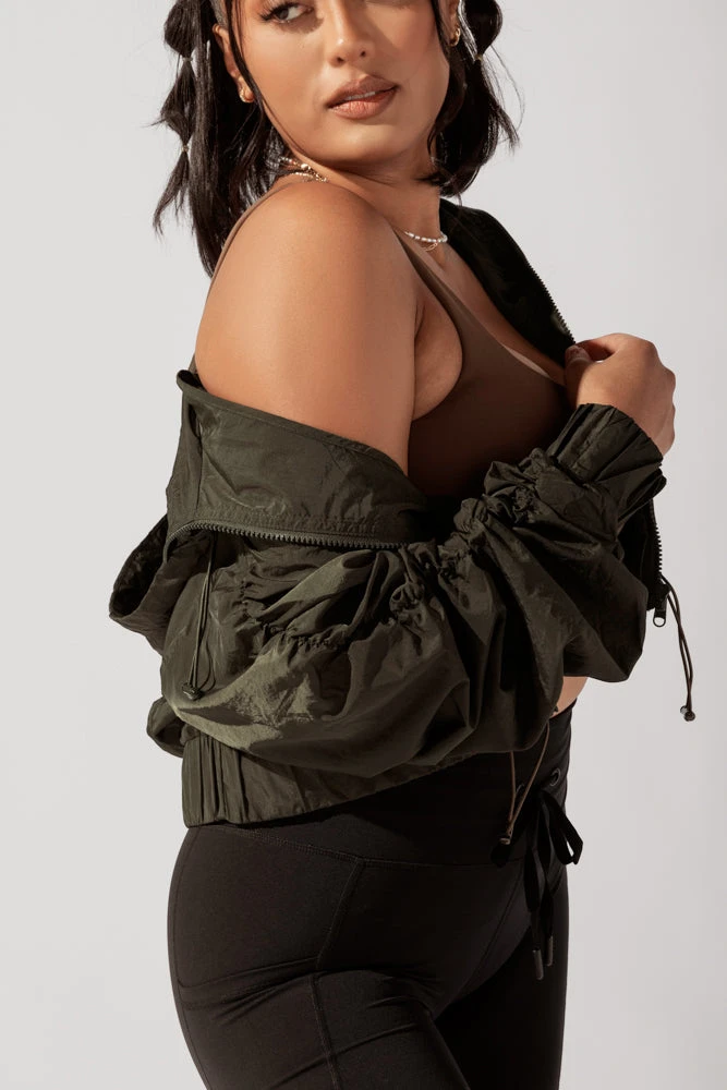 Whimsical Breeze Windbreaker - Forest Night 7 Whimsical Breeze Windbreaker - Forest Night - Image 7