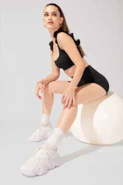 Romance Ruffle Bra - Black -Popflex Store OPF2614 Edit