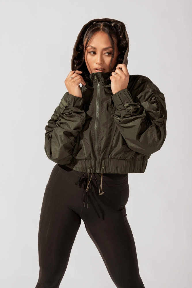 Whimsical Breeze Windbreaker - Forest Night 4 Whimsical Breeze Windbreaker - Forest Night - Image 4