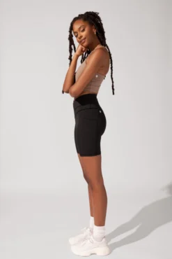 Crisscross Hourglass® Biker Short - Black -Popflex Store OPF2705 Edit 467d8d64 07cc 4667 9ced 200ab13e6c63