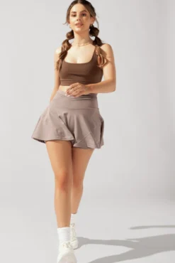 Crisscross Hourglass® Twirl Skort - Rose Grey -Popflex Store OPF2949 Edit a8dfb602 c94a 4264 9bad 44d50911ff20