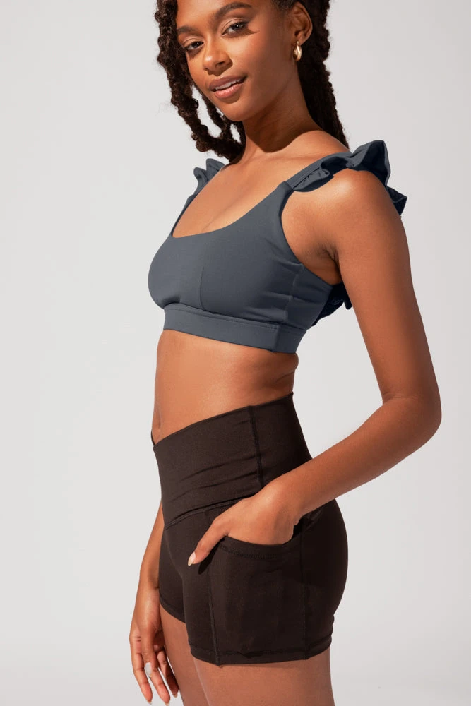 Crisscross Hourglass® Booty Short - Black 4 Crisscross Hourglass® Booty Short - Black - Image 4