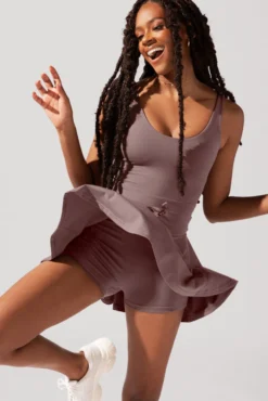 Twirl Dress - Peppercorn -Popflex Store OPF4265 Edit