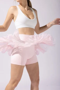 Pirouette Tiered Skort - Tutu Pink -Popflex Store OPF4547 Edit