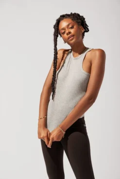 Not Your Typical Tank - Heather Grey -Popflex Store OPF4820 Edit