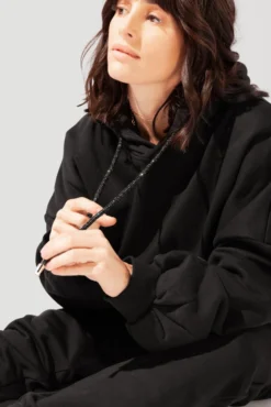 Shimmer Pullover Cloud Hoodie - Black -Popflex Store OPF6370 Edit a854636e f332 41e6 8cea 6c988401c609