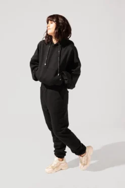 Shimmer Pullover Cloud Hoodie - Black -Popflex Store OPF6385 Edit 3a940b68 b53c 4fac b769 1c0ecf9c8069