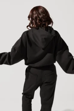 Shimmer Pullover Cloud Hoodie - Black -Popflex Store OPF6394 Edit e78b786e 019b 4a6f a984 c26c6faf2693