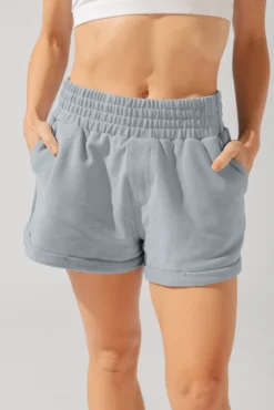Ooey Gooey Lounge Shorts With Pockets- Bookworm Blue 16 Ooey Gooey Lounge Shorts With Pockets- Bookworm Blue -Popflex Store OPF6535 Edit