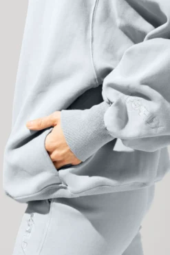 Ooey Gooey Mockneck Sweatshirt With Pockets - Bookworm Blue -Popflex Store OPF6682 Edit 8851bed9 6d93 40d8 8a02 9ff2a45f7a74