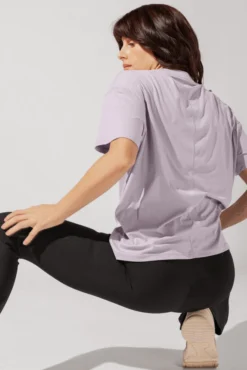 Daring Deep V Tee - Lilac Haze -Popflex Store OPF7591 Edit