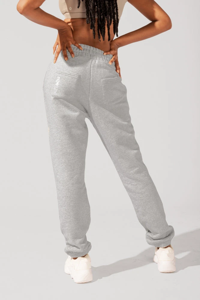 Cloud Rollover Sweatpant - Heather Grey 1 Cloud Rollover Sweatpant - Heather Grey