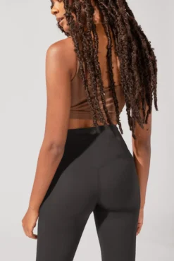 Crisscross Hourglass® Bell Bottom With Pockets - Black 23 Crisscross Hourglass® Bell Bottom With Pockets - Black -Popflex Store OPF9071 Edit