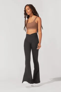 Crisscross Hourglass® Bell Bottom With Pockets - Black 24 Crisscross Hourglass® Bell Bottom With Pockets - Black -Popflex Store OPF9099 Edit