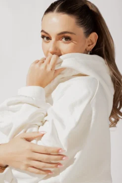 Pullover Cloud Hoodie - White -Popflex Store OPF9584 Edit