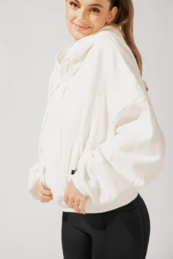 Pullover Cloud Hoodie - White -Popflex Store OPF9590 Edit