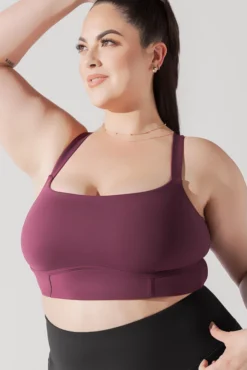 Daphne Corset Crop Top - Plum -Popflex Store OntheGoCorsetCrop Plum 1047 0027 Edit