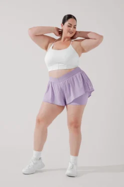 On The Run Ruffle Short - Orchid Bloom -Popflex Store OntheRunRuffleShort OrchidBloom 4017 2512 Edit de677d91 d5da 4a9b 864e 13c7fef3f9c3