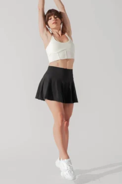 Plié Corset Crop Bralette - Cream -Popflex Store PileCorsetCropTop Cream 1049 0002 Edit 1