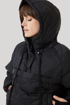 Pillow Packable Puffer Jacket - Black -Popflex Store Pillow Packable Puffer Jacket Black E1006 1335