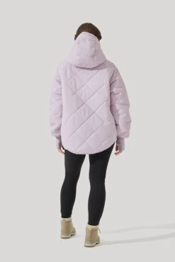 Pillow Packable Puffer Jacket - Orchid Ice -Popflex Store Pillow Packable Puffer Jacket Orchid Ice E1006 2095