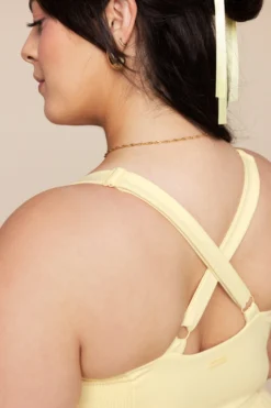 Corset Pirouette Dress - Buttercream -Popflex Store PirouetteDress FrenchButtercream F1000 01556 Edit scaled