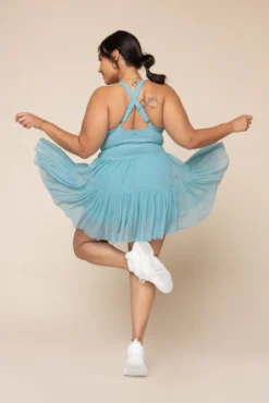 Corset Pirouette Dress - Oasis -Popflex Store PirouetteDress Oasis F1000 01369 Edit 1