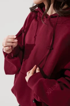 Pullover Cloud Hoodie - Crimson 20 Pullover Cloud Hoodie - Crimson -Popflex Store PulloverCloudHoodie Crimson 5022 0132 Edit