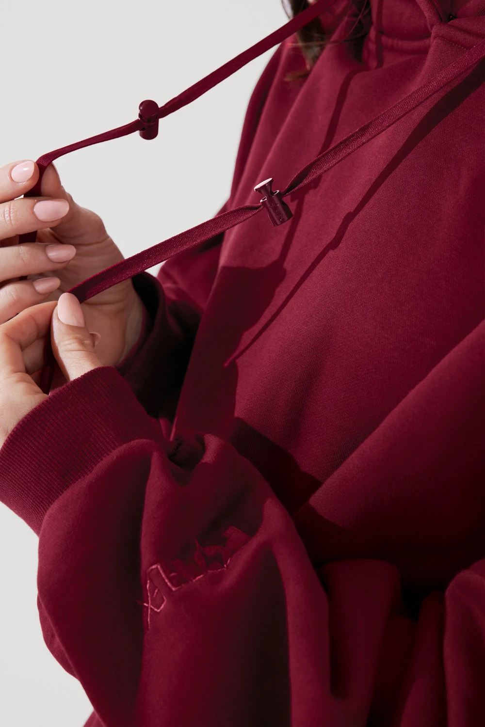 Pullover Cloud Hoodie - Crimson 8 Pullover Cloud Hoodie - Crimson - Image 8