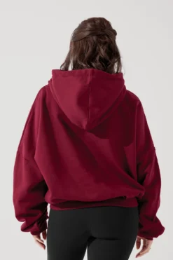 Pullover Cloud Hoodie - Crimson 26 Pullover Cloud Hoodie - Crimson -Popflex Store PulloverCloudHoodie Crimson 5022 0153 Edit