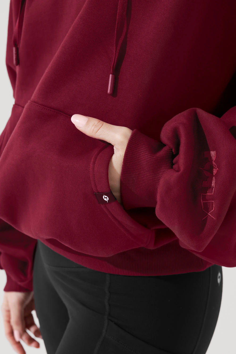 Pullover Cloud Hoodie - Crimson 14 Pullover Cloud Hoodie - Crimson - Image 14