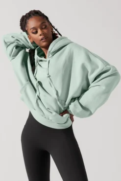 Pullover Cloud Hoodie - Mint -Popflex Store PulloverCloudHoodie Mint 5022 0313 Edit