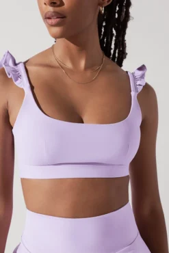Romance Ruffle Bra - Digital Lavender -Popflex Store RomanceRuffleBra DigitalLavender A1012 1745 Edit