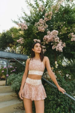 Harmony High Neck Bra - Tan Rose -Popflex Store SM 1700