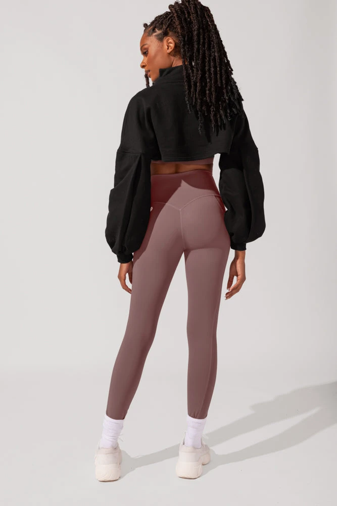 Mockneck Shruggie - Black 2 Mockneck Shruggie - Black - Image 2