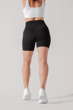 Supersculpt™ Midi Short With Pockets - Black -Popflex Store SculptMidiShort Black D1000C 5 0113 Edit