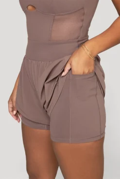 Supershort™ Runsie - Peppercorn 12 Supershort™ Runsie - Peppercorn -Popflex Store Supershort TM Runsie Peppercorn 6042 3 02628