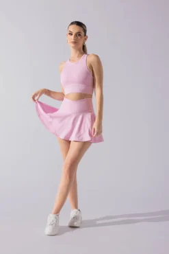 Sweat Sesh Crop Top - Bubblegum -Popflex Store Sweat Sesh Long Bra Bubblegum A1004 1990 Editcopy