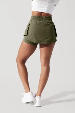 Hiking Superskort™ - Dark Olive 22 Hiking Superskort™ - Dark Olive -Popflex Store TakeAHikeSkort DarkOlive 8001 1649 Edit