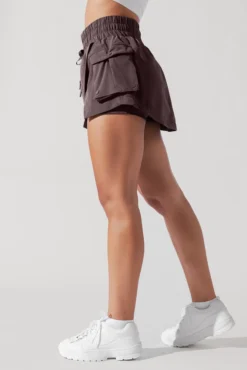Hiking Superskort™ - Pecan -Popflex Store TakeAHikeSkort Pecan 8001 1577 Edit