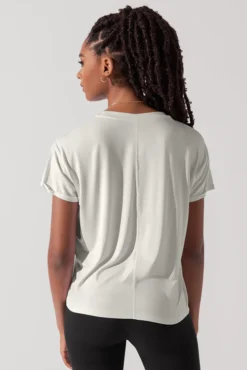 The Perfect Tee - White -Popflex Store ThePerfectTee Cream 2008 0037 Edit